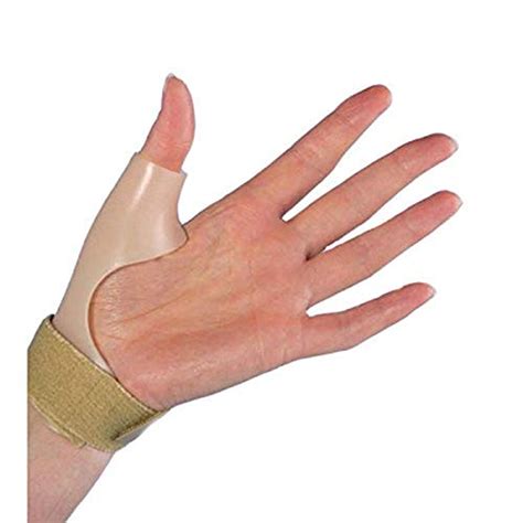 Rolyan Rigid Thumb Spica Splint Thumb Immobilizer With Wrist Strap Thumb Splint Immobilizes