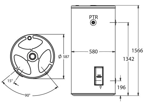 Thermann 250l 3 0kw Single Element Electric Hot Water System From Reece
