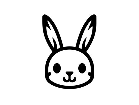 Fluffy Bunny Coloring Page - Coloring Page