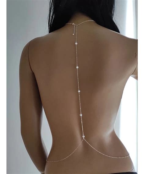 Night Club Sexy Women Necklaces Body Chain Choker Rhinestone Body Lingerie Underwear Jewelry