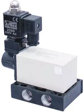 Buy Airmax Inch Vdc Poppet Type Single Solenoid Valve