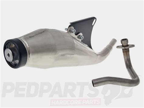 Tecnigas GP4 Exhaust Vespa LX S 50cc 4V Pedparts UK