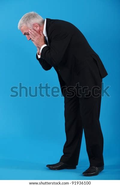 Businessman Looking Down Horror Stock Photo 91936100 | Shutterstock