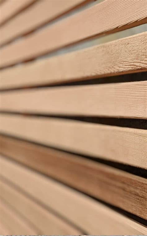 Know Your Wood Part One The Benefits Of Cedar Slatted Screen Fencing