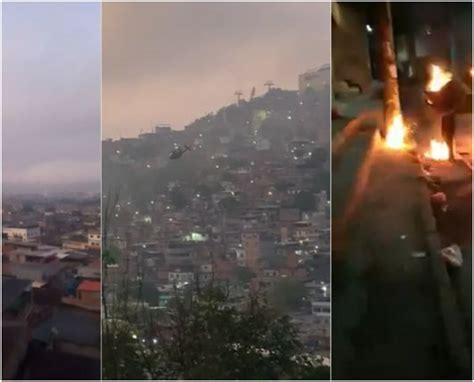 V Deo No Complexo Do Alem O Moradores Relatam Cen Rio De Guerra