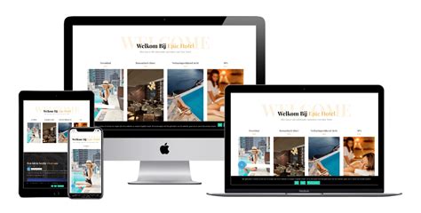 Hotel Website Laten Bouwen Epicwebsite Demos