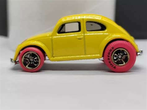 HOT WHEELS 2024 Proto Factory Test Run Volkswagen Beetle Transformer Rubber Tire EUR 10 06