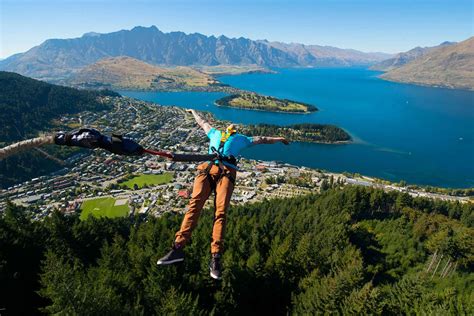 Bungy Jump From Skyline Queenstown In Queenstown My Guide Queenstown