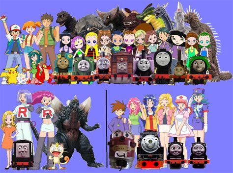 Pin By Ryan Klein On Pokemonthomas And Friends Crossover Thomas And