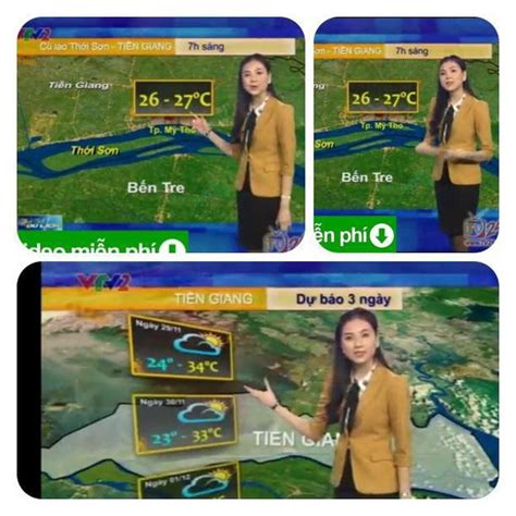 Ngọc Xinh cựu hot girl Ams trở thành Cô gái thời tiết