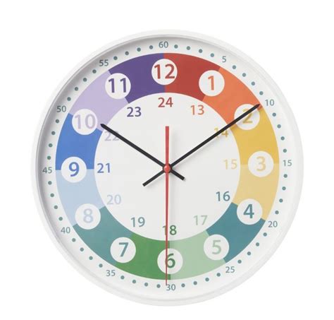 IKEA Korvtrad часы настенные, диаметр 30 см, разноцветные - купить по ...