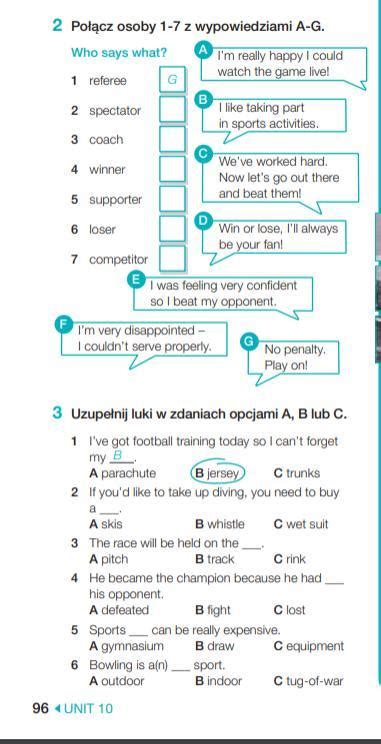 Proszę dajcie szybko 2 krótkie zadania z Anglika D daję naj Brainly pl