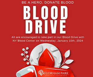 Borough Of Florham Park New Jersey Florham Park Community Blood Drive