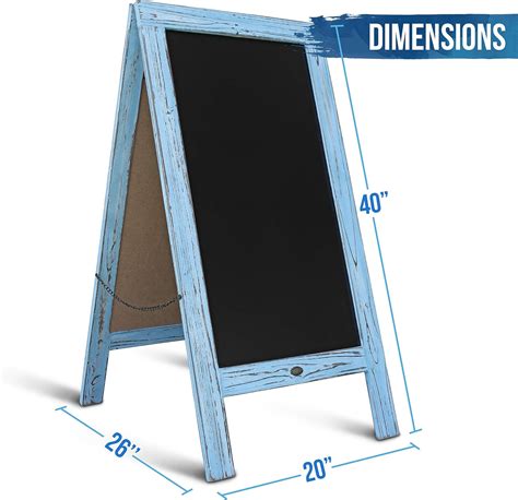 Presentation Boards Office Sandwich Board Sidewalk Chalkboard Sign 10