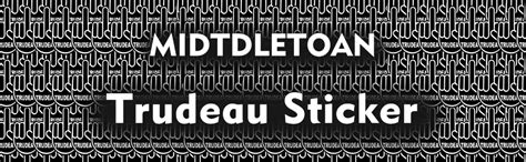 Pcs Fuck Trudeau Sticker F Trudeau Vinyl Bumper Stickers Canada Political Funny