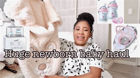 HUGE Newborn Baby Haul Everything I Ve Gotten For Baby YouTube