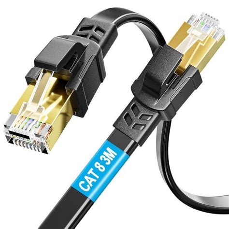 Cat Cable Ethernet Plat Cable Rj M Tres Blind Cable Internet