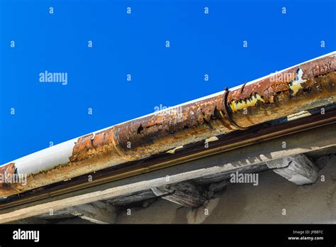 Rusted Gutter Hi Res Stock Photography And Images Alamy