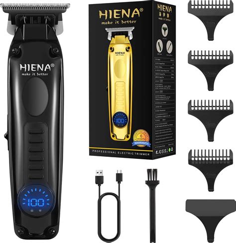 Hiena Pro Detailer Trimmer Professional Barber Cordless Hair Clippers