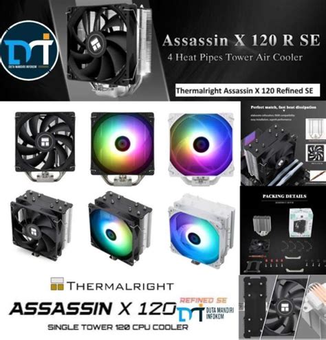 Promo Thermalright Assassin X 120 Refined Se I Argb - 120Mm Air Cpu ...