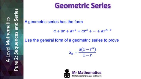 Geometric Series - Mr-Mathematics.com