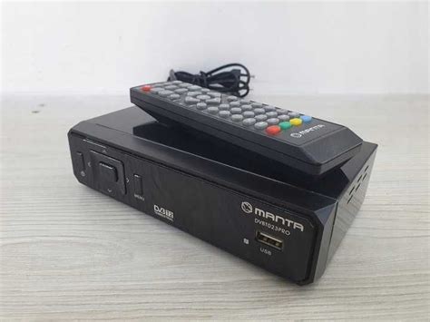 Dekoder Dvb T Hevc Manta Z Pilotem Epg Hdmi Usb Nagrywanie Kielce