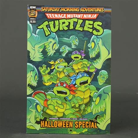 TMNT Saturday Morning Adv Halloween Special 1 Cvr A IDW Comics 2023