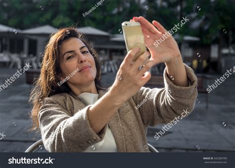 Attractive Year Old Brunette Woman Foto De Stock