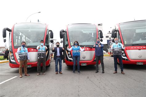 ATU Pone En Servicio Buses Articulados Del Nuevo Semi Expreso 201 Del