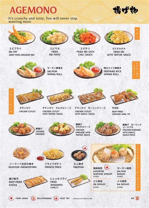 KAPPA SUSHI SIGNATURE BUFFET – KAPPA-SUSHI MENU