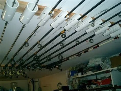 How to Build a Ceiling Rod Rack - YouTube