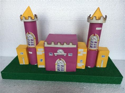 Geometric Shapes Castle Model