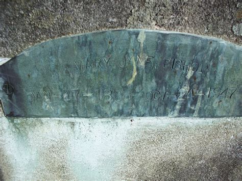 Mary Jane Gay Bishop Find A Grave Memorial