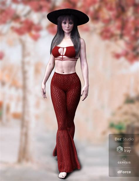 Dforce X Fashion Boho Chic Outfit 05 For Genesis 8 Female S Dforce X