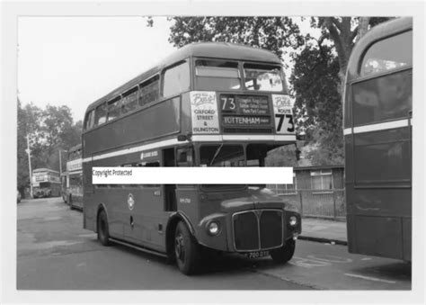 LONDON TRANSPORT BUS Photograph AEC Routemaster RM 1700 700 DYE Rte 73