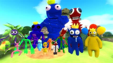 Playing With All New Rainbow Friends Roblox Npcs In Garry S Mod Youtube