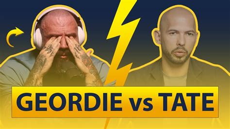 True Geordie Vs Andrew Tate Career Over Youtube