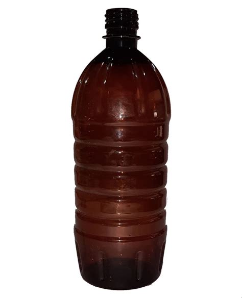 Screw Cap Litre Brown Pet Bottle Use For Storage Chemical At Rs