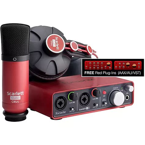 Focusrite Scarlett Studio | Musician's Friend