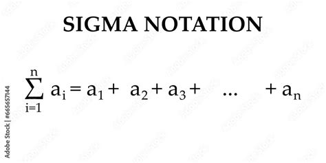 Sigma summation symbol. Math sigma sign vector. Mathematics resources ...