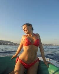 Insta Dafne Keen Wearing A Bikini And A Blue Dress Phun Org Forum