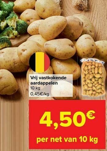 Vrij Vastkokende Aardappelen Promotie Bij Carrefour