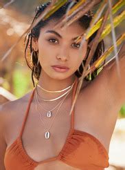 Hot Brunette Carolina Reyes Shows Off Her Sand Covered Ass As She Takes Off Her Bikini To Reveal