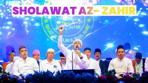 Lirik dan Makna Sholawat Azka Taslimi أزكى تسليمي Versi Az Zahir