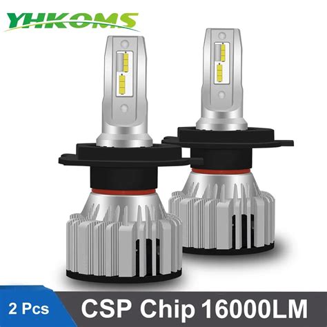 YHKOMS 16000LM H4 LED H7 LED Car Headlight H1 H8 H9 H11 9005 HB3 9006