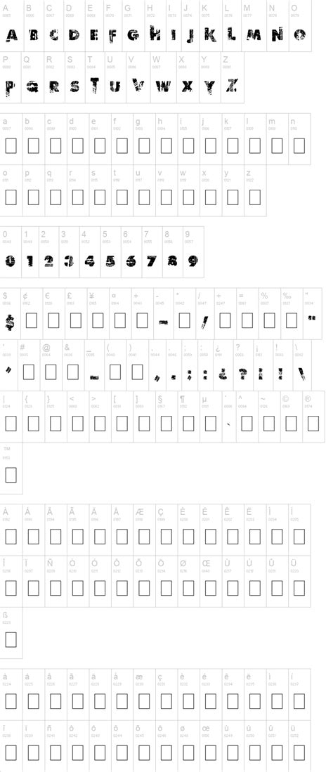 border  font dafontcom