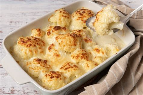 Coliflor Con Bechamel Deliciosa Y F Cil Gratinada Al Horno