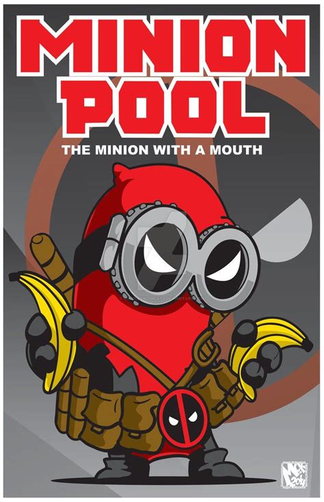 Deadpool Fan Art Minion Deadpool By Cuddleswithcats Åwesomeness™ ÅÅÅ In 2024