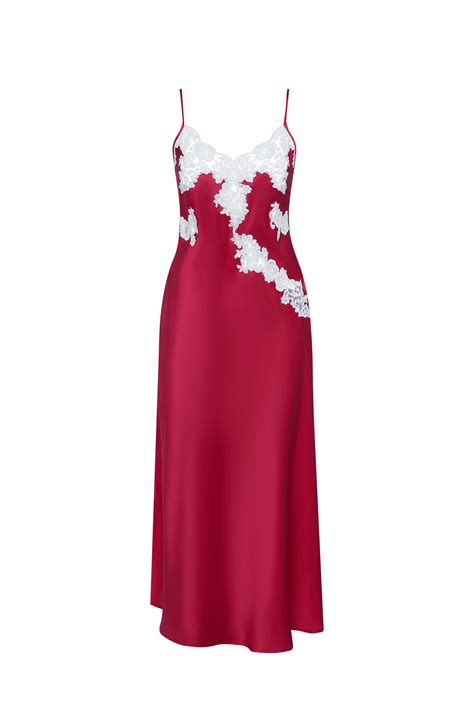 Pink Silk Nightgown