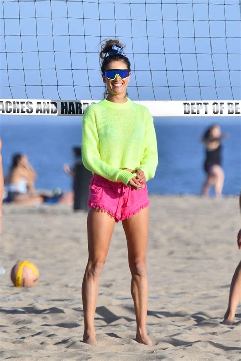 Alessandra Ambrosio On Beach Hot Celebs Home